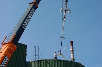 Vertikalrührwerk in Frastanz, Österreich